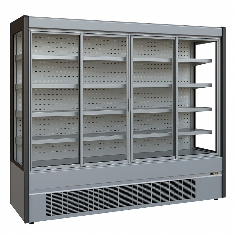 Vitrine murale portes coulissantes Cronus Plus