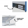 Vitrine murale portes coulissantes Cronus Plus
