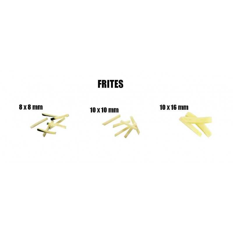 Bloc couteaux frites 12 mm pour RC14 653024
