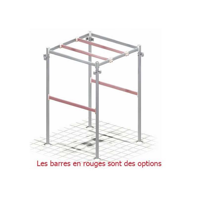 Portique en aluminium 2400x1200