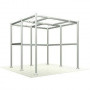 Portique en aluminium 2700x1200