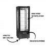 Vitrine 4 faces vitrées TEFCOLD 248 litres