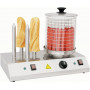 Appareil à hot-dog électrique 4 Plots Casselin