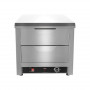 Tiroir Chauffant Double - GN 1/1 - Thermostat Réglable