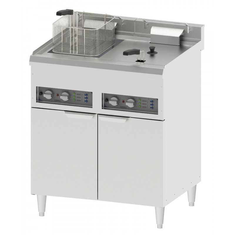 Friteuse électrique sur pieds 2 x 16 litres Casselin