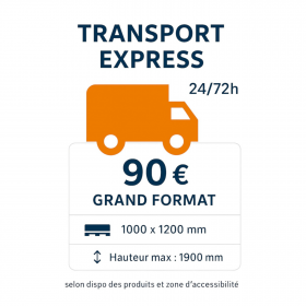 Livraison Express Grand Produit - Garantie 24 à 72h selon département Livraison Express Grand Produit - Garantie 24 à 72h selon département