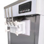 Machine à glace à l'italienne 2 parfums 3 manettes
