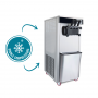 Machine à glace à l'italienne 2 parfums 3 manettes