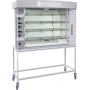 Rôtissoire ROTISOL Spécial marché Inox 4 broches