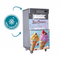 Machine à glaces italiennes professionnelle 3 parfums 5 manettes