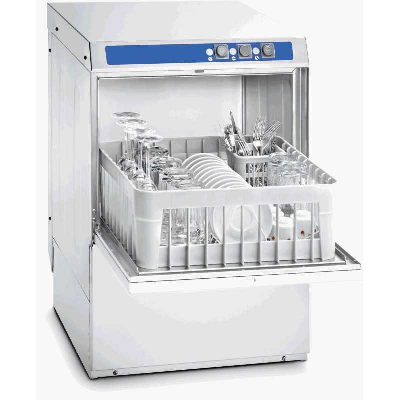 Lave verre professionnel avec pompe de vidange 400x400 CASSELIN