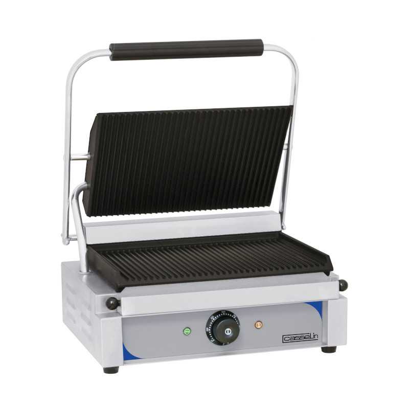 Grill Panini Plaques rainurées - Casselin