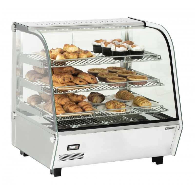 Vitrine chauffante 120L Casselin