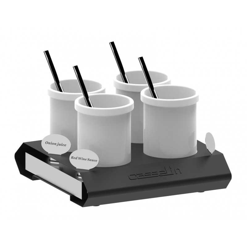 Support à sauces réfrigéré eutectique GN 1/2 Casselin