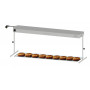 Rampe chauffante infrarouge avec éclairage 600 Casselin