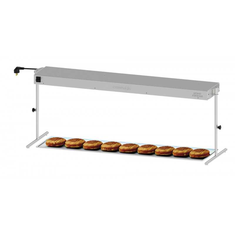 Rampe chauffante infrarouge avec éclairage 1200 Casselin