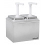 Pompe à sauce neutre 2 x 2L Casselin