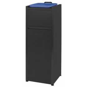 Poubelle snack noire  Casselin