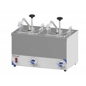 Pompe à sauce chauffante double Casselin