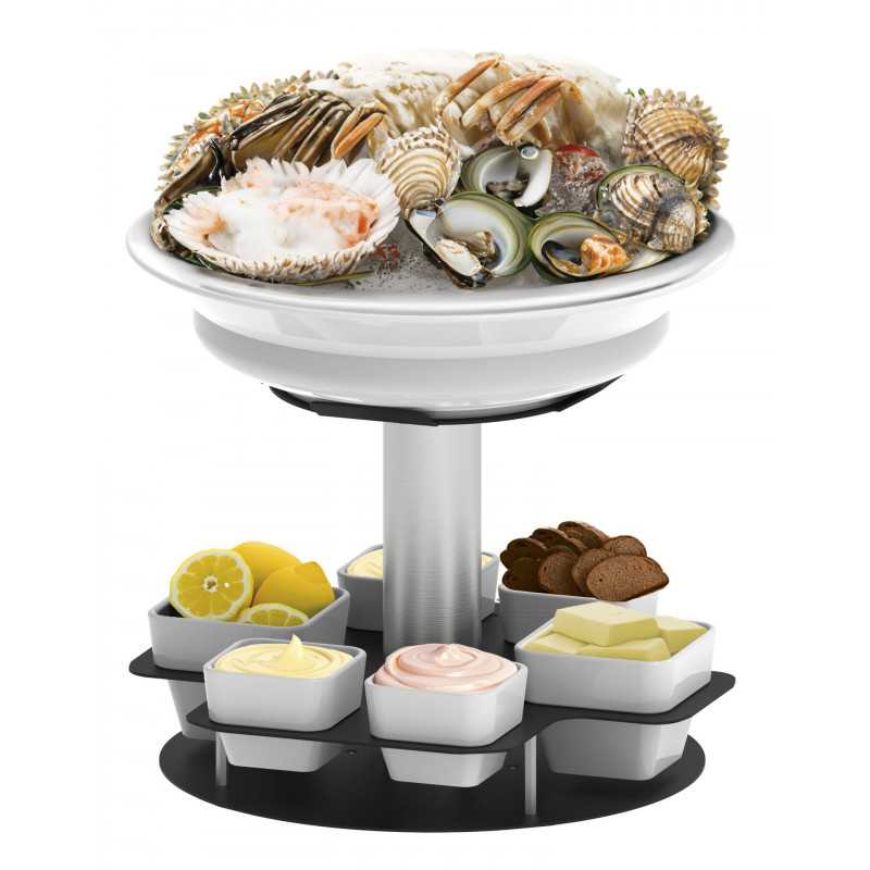 Présentoir à fruits de mer rotatif 2 Fuly Casselin
