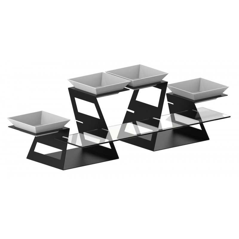 Présentoir à assiettes 4 - Meti Casselin