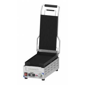 Grill Panini compact Premium Rainurée - Rainurée avec minuteur Casselin