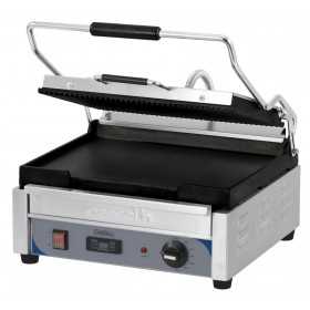 Grill Panini Grand Premium Rainurée - Lisse avec minuteur Casselin