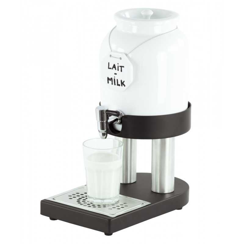 Distributeur de lait froid en porcelaine 4L Casselin