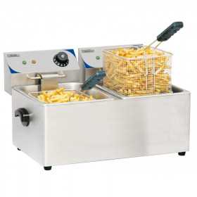 Friteuse électrique 2 x 4 litres Casselin