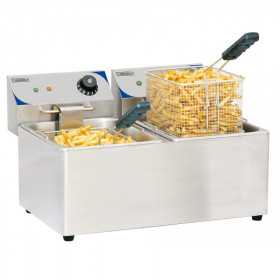 Friteuse électrique 2 x 8 litres Casselin