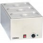 Bain-marie avec 3 x GN 1/3 Casselin