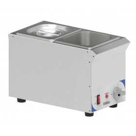 Bain-marie à sauce 2 x GN 1/6 compact Casselin