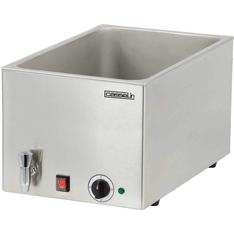 Bain-marie avec robinet de vidange GN 1/1 - 200 mm Casselin