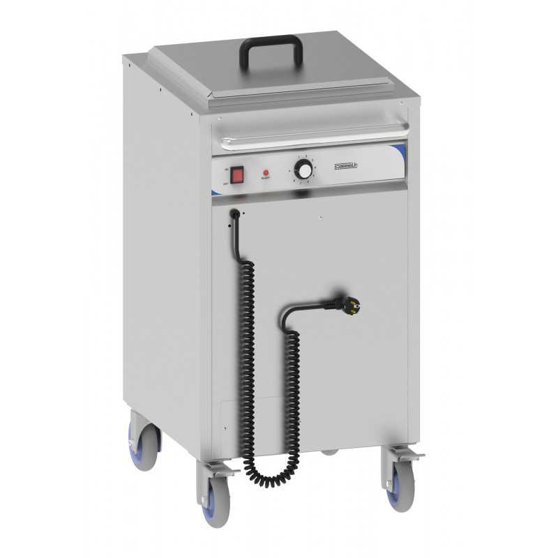 Chariot chauffe-assiettes niveau constant Casselin