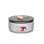 Crêpière Ronde Professionnelle Électrique 3000W – Plaque Fonte 40 cm
