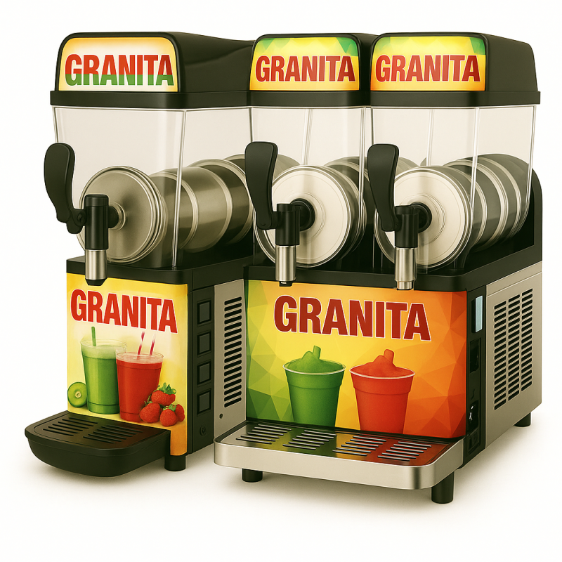 Pack machines à granita 3 x 12 L (2+1)