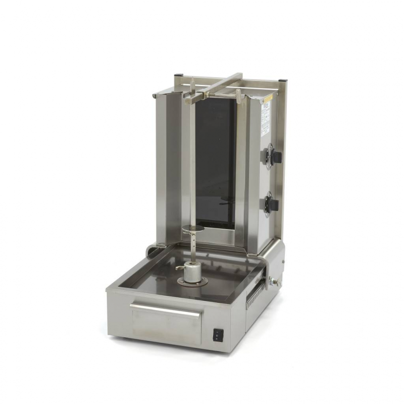 Machine à kebab gyros 2 brûleurs