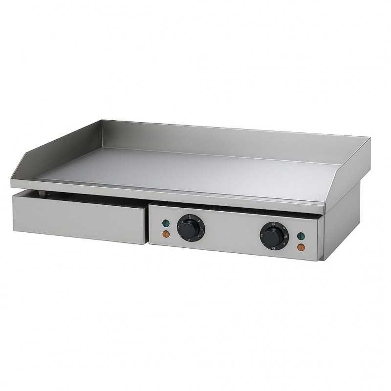 Plancha électrique lisse 73 cm – Contrôle de température 300°C – 4,4 kW
