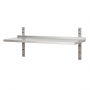 Étagère murale inox simple niveau 800 x 400 x 600 mm
