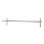 Étagère murale inox simple niveau 1500 x 400 x 600 mm