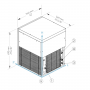 Machine à glace en grains modulaire 510Kg - Eurfrigor
