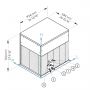 Machine à glace en grains modulaire 1000Kg - Eurfrigor