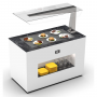 Buffet Chauffant avec Plaque Chaude et Pare-Haleine Sayl