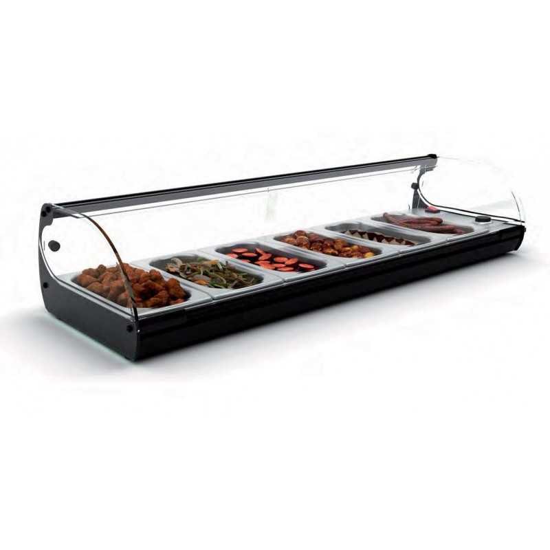 Sayl Vitrine Bain marie 6GN