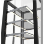 Vitrine neutre panoramique à intégrer Sayl, base 60