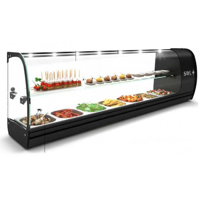 Vitrine réfrigérée à tapas Slim Sayl