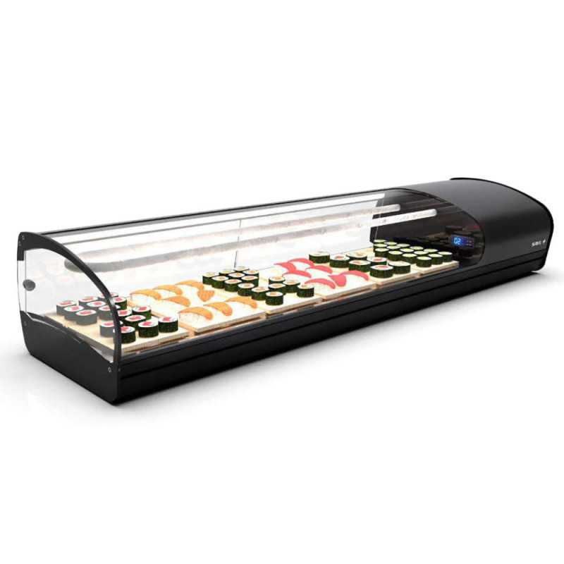 Vitrine à sushis Shark Sayl 6 bacs GN 1/3