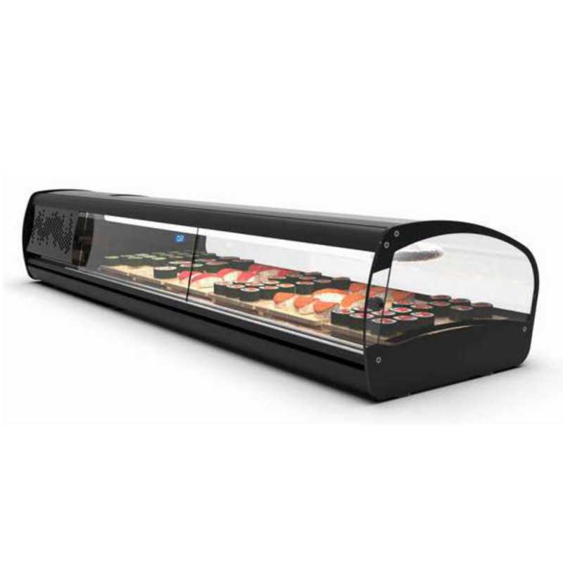 Vitrine à sushis Shark Sayl cuve plane