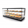 Vitrine à tapas chaude Logic Sahara Sayl, avec étagère