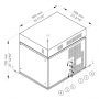 Machine professionnelle à écailles de glace 620kg - Eurfrigor